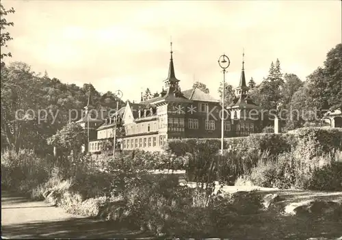 Alexisbad Harz Reichsbahnerholungsheim Selketal  Kat. Harzgerode