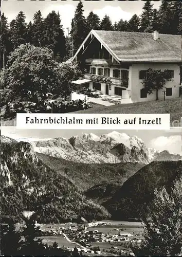 Inzell Fahrnbichlalm  Kat. Inzell