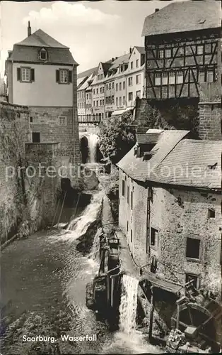 Saarburg Saar Wasserfallpartie Kat. Saarburg