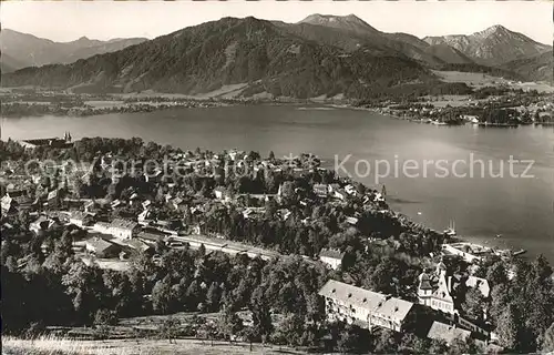 Tegernsee mit Bad Wiessee Kat. Tegernsee