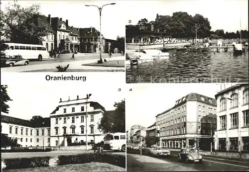 Oranienburg Bahnhof Restaurant am Lehnitzsee Schloss Strasse des Friedens Kat. Oranienburg