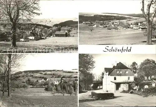 Schoenfeld Erzgebirge  Kat. Schmiedeberg Osterzgebirge