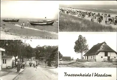 Trassenheide Usedom Strand Reetdachhaus Kat. Trassenheide