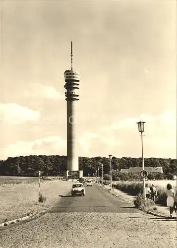 Schwerin Mecklenburg Zippendorf Fernsehturm Kat. Schwerin