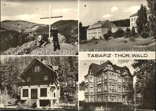 Tabarz Inselsberg Erholungsheime Kat. Tabarz Thueringer Wald