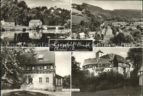 Lengefeld Erzgebirge Rauenstein Kindererholungsheim Kat. Lengefeld Erzgebirge