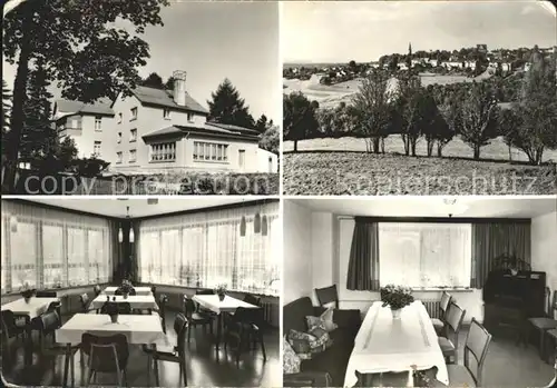 Schoeneck Vogtland Schwesternerholungsheim Zionstelle Kat. Schoeneck Vogtland