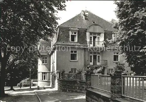 Bad Gottleuba Berggiesshuebel Klinik Sanatorium Kat. Bad Gottleuba Berggiesshuebel