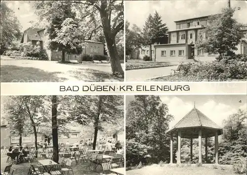 Bad Dueben Kurhaus Kurpark Kat. Bad Dueben