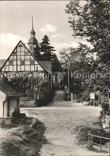 Somsdorf Kirchenpartie Kat. Freital