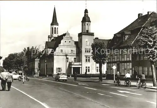 Coswig Anhalt Rathaus Kat. Coswig Anhalt