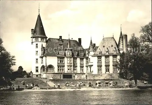 Klink Waren Schloss Klink  Strand FDGB Erholungsheim Kat. Klink Waren