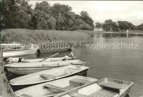 Gross Labenz Klein Labenzer See Boote Kat. Warin