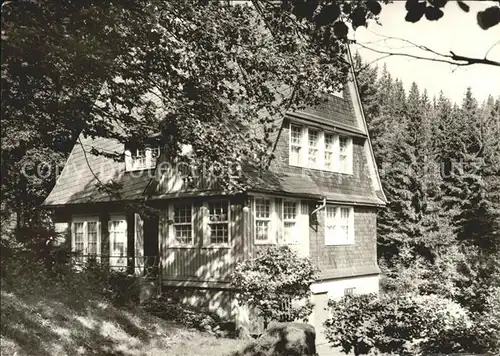 Bad Finkenmuehle Haus Waldeck  Kat. Herschdorf Ilmenau