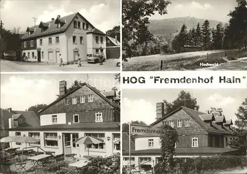 Oybin HOG Fremdenhof Hain Kat. Kurort Oybin