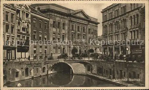 Utrecht Stadhuis Kat. Utrecht