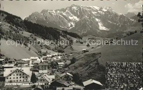 Dienten Hochkoenig Panorama Kat. Dienten am Hochkoenig