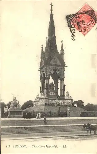 London The Albert Memorial Kat. City of London