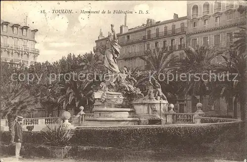 Toulon Var Monument de la Federation Kat. Toulon