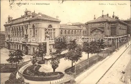 Marseille La Bibliotheque Kat. Marseille