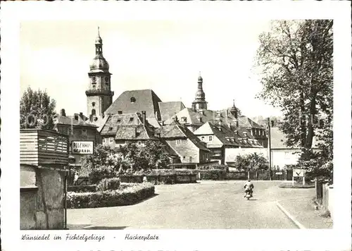 Wunsiedel Hackerplatz Kat. Wunsiedel