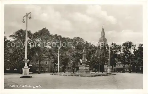 Genthin Hindenburgplatz  Kat. Genthin