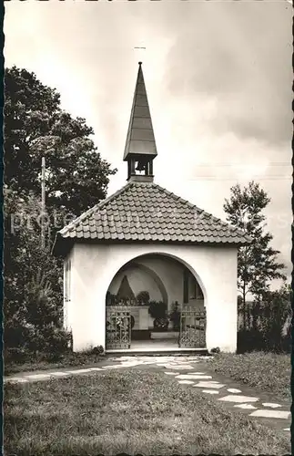 Waltrup Westfalen Kriegergedaechtniskapelle Madonna der Landstrasse  Kat. Altenberge