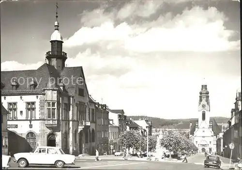 Adorf Vogtland Thaelmannplatz Kat. Adorf