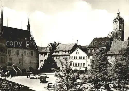 Neustadt Orla Markt Rathaus Kat. Neustadt Orla