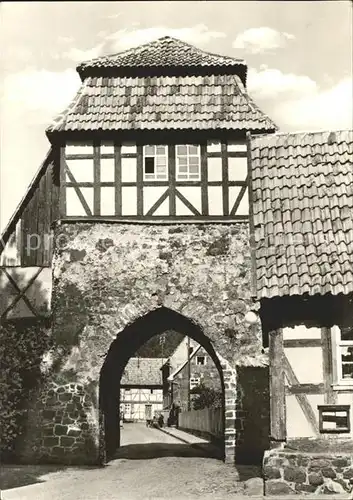 Neustadt Harz Altes Tor  Kat. Neustadt Harz