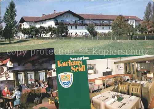 Teisendorf Oberbayern Kurhaus Seidl  Kat. Teisendorf