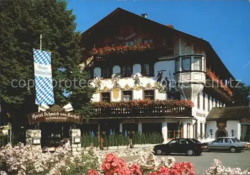 Kochel See Alpenhotel Schmied von Kochel Kat. Kochel a.See