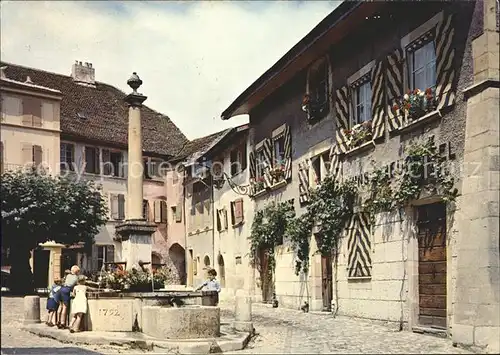 Auvernier Grande fontaine Kat. Auvernier