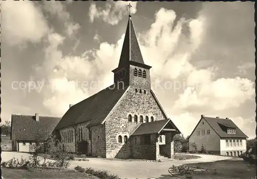 Horn Bad Meinberg Heilig Kreuz Kirche Kat. Horn Bad Meinberg