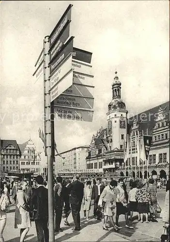 Leipzig Markt  Kat. Leipzig