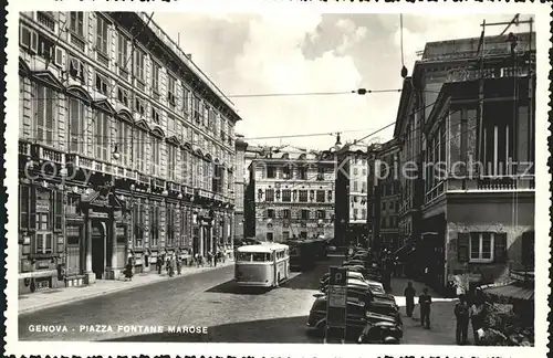 Genova Genua Liguria Piatta Fontane Marose  Kat. Genova