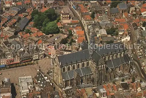 Haarlem Grote St. Bavokerk Fliegeraufnahme Kat. Haarlem