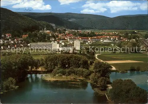 Bad Sooden Allendorf Sanatorium Balzerborn Fliegeraufnahme Kat. Bad Sooden Allendorf