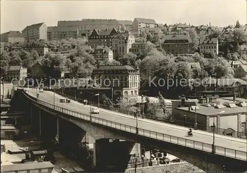 Aue Sachsen Karl Marx Bruecke  Kat. Aue