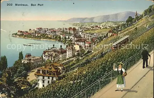Montreux VD Bon Port Kat. Montreux