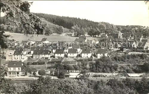 Wurzbach Blick auf Siedlung Kat. Wurzbach