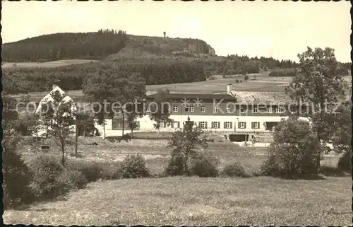 Walthersdorf Erzgebirge Ferienheim des VEB Zentralwerkstatt Regis Kat. Crottendorf Erzgebirge