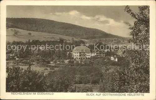 Reichelsheim Odenwald Gottmannsche Heilstaette Kat. Reichelsheim (Odenwald)