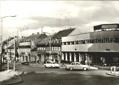 Bad Freienwalde Konsum Kaufhaus am Marktplatz Kat. Bad Freienwalde