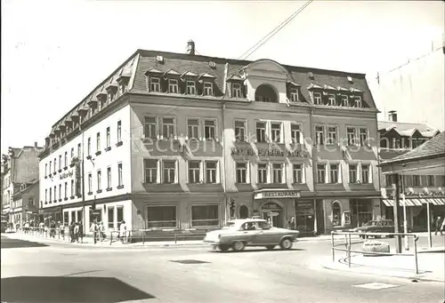 Aue Erzgebirge Hotel Blauer Engel Kat. Aue