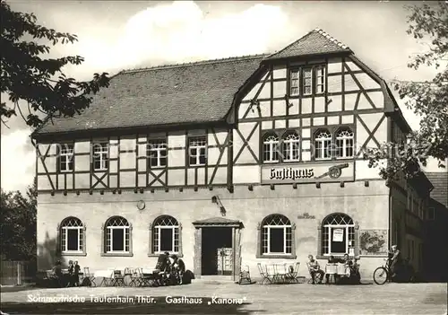 Tautenhain Gasthaus Kanone Kat. Tautenhain Hermsdorf