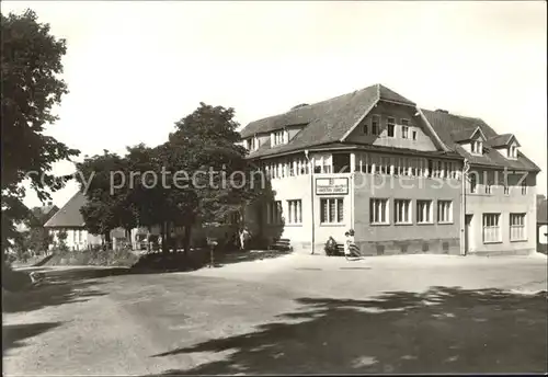 Friedrichsbrunn Harz FDGB Erholungsheim Gustav Zabel Kat. Friedrichsbrunn