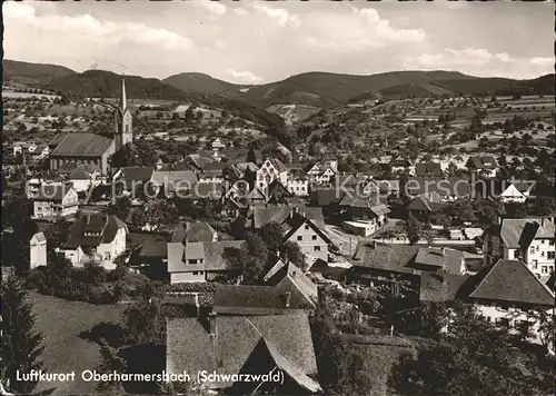 Oberharmersbach Stadtansicht Kat. Oberharmersbach