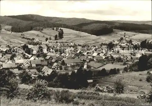 Erlau Thueringen Panorama Kat. Sankt Kilian