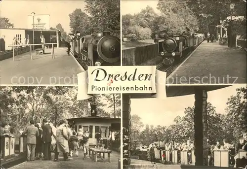 Dresden Pioniereisenbahn Bahnhof Kat. Dresden Elbe
